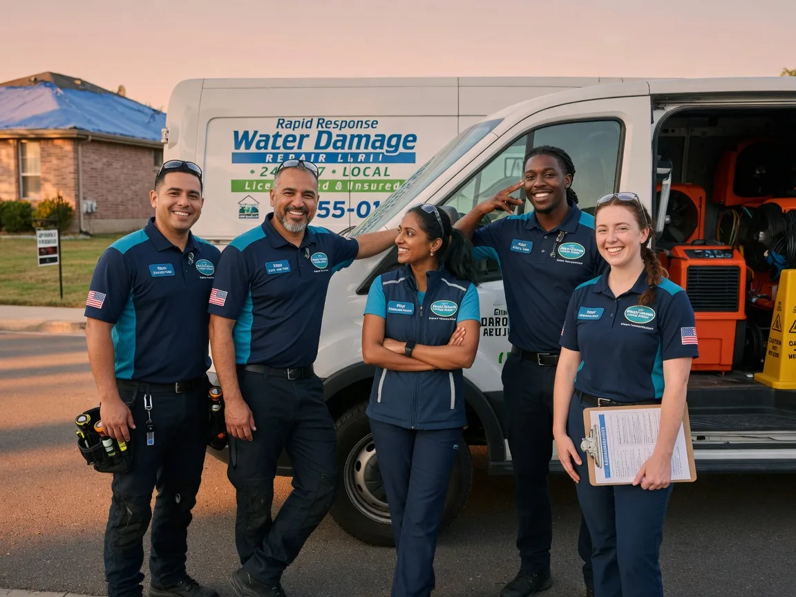 Water Damage Restoration company in Brenham, TX