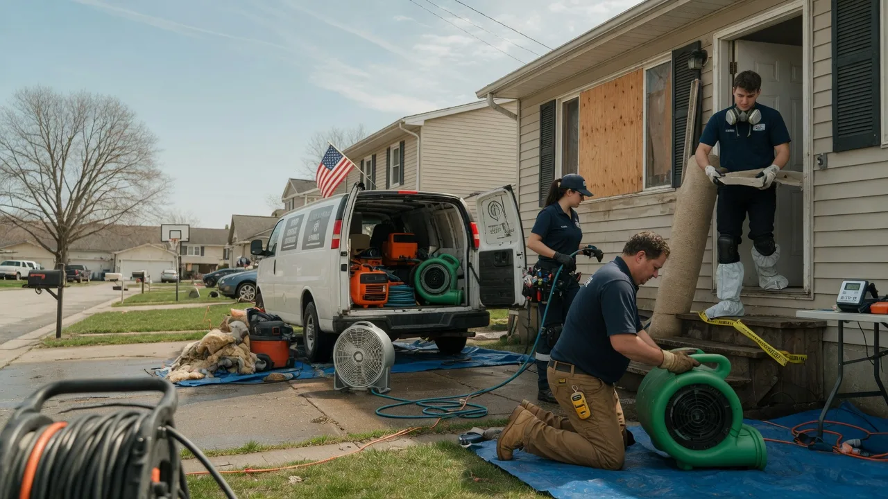 Water Damage Restoration in Brenham, TX near me